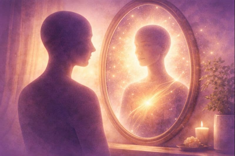 INFJ självkänsla och inre trygghet - reflektion av inre ljus och styrka för personlig utveckling