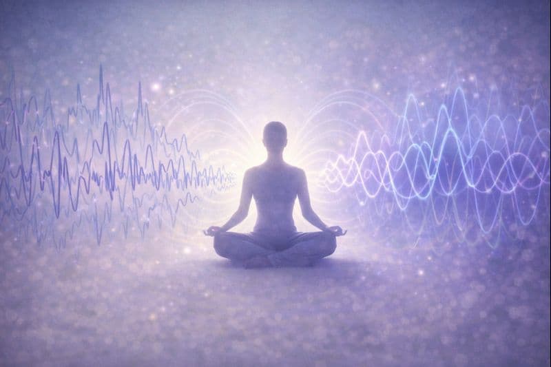 INFJ stress och överväldigad - meditation i vågor för att finna klarhet, lugn och inre balans som introvert